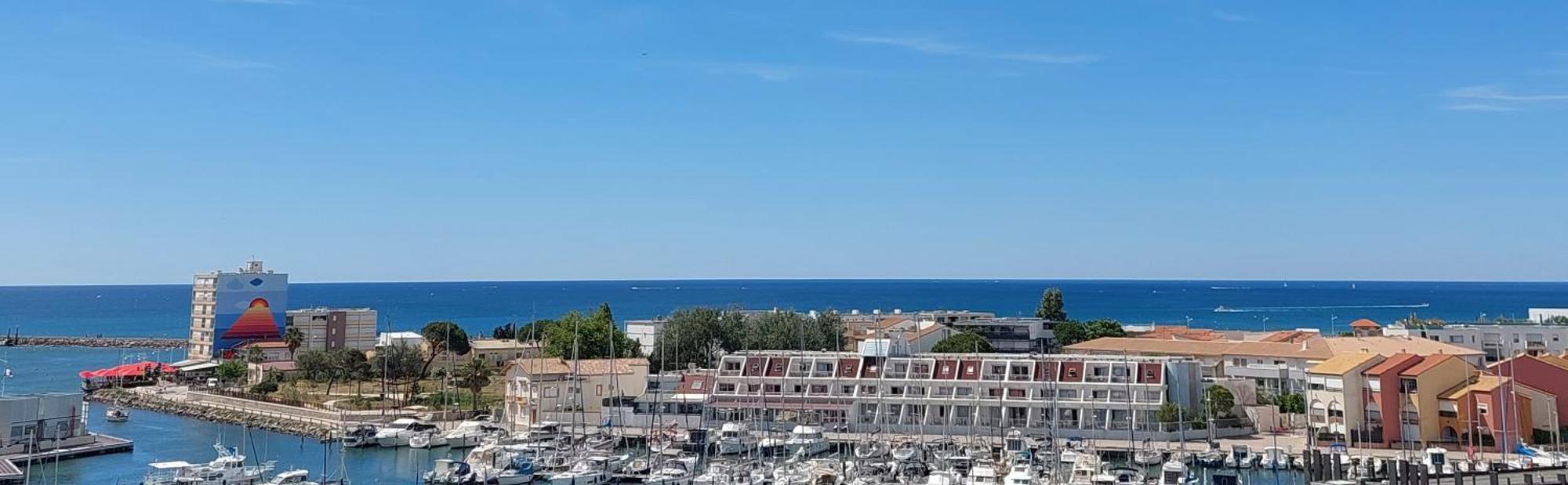 Studio Cabine Vue Mer Carnon-Plage Esterno foto
