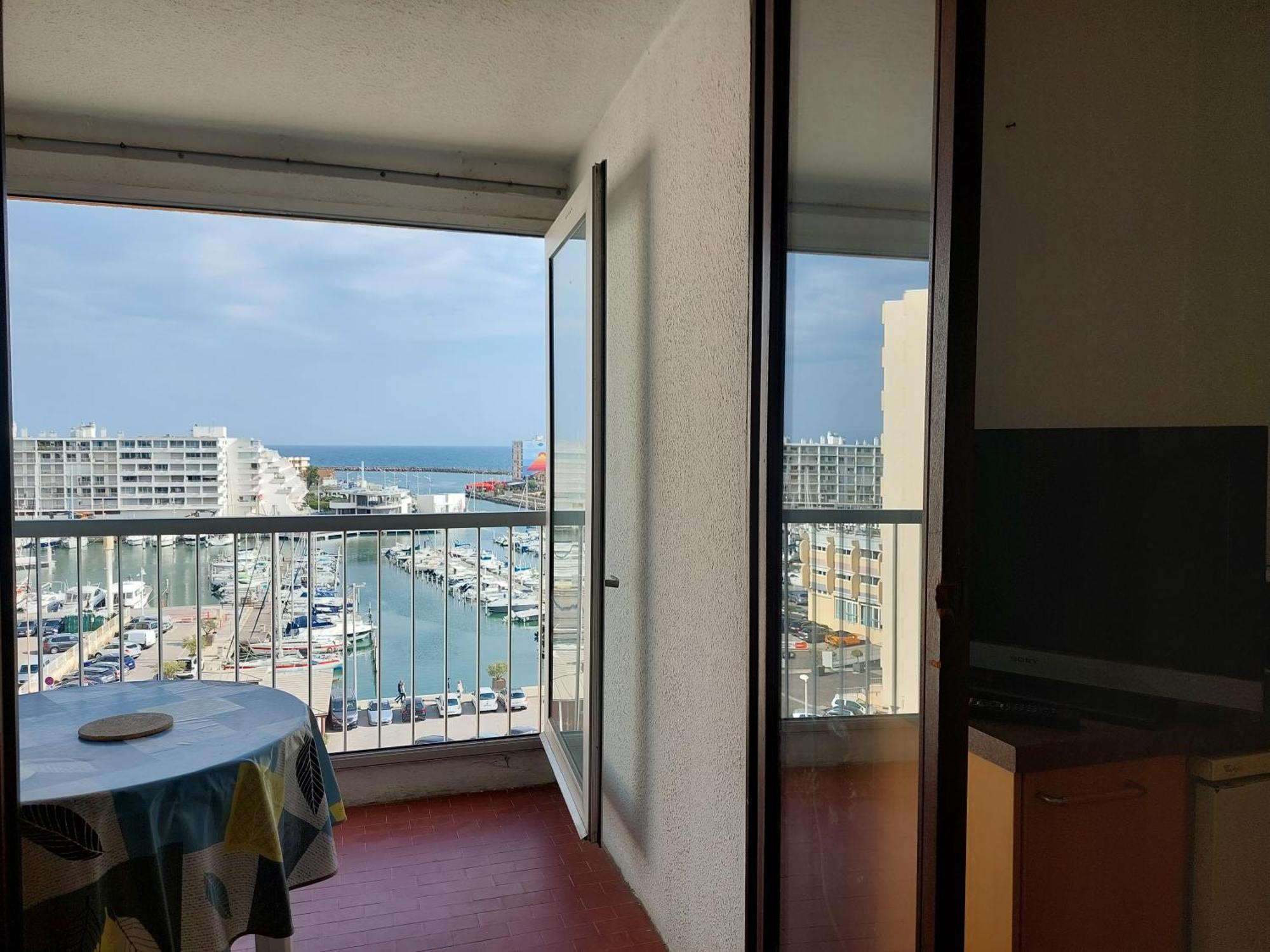 Studio Cabine Vue Mer Carnon-Plage Esterno foto